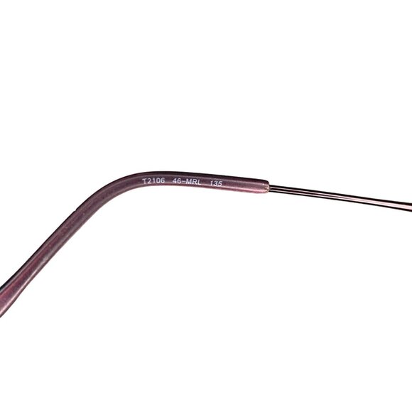 #5302 Purple Marchon Tanos KIDS CHILD Titanium Eyewear Frames 46-18-135 - Picture 5 of 5